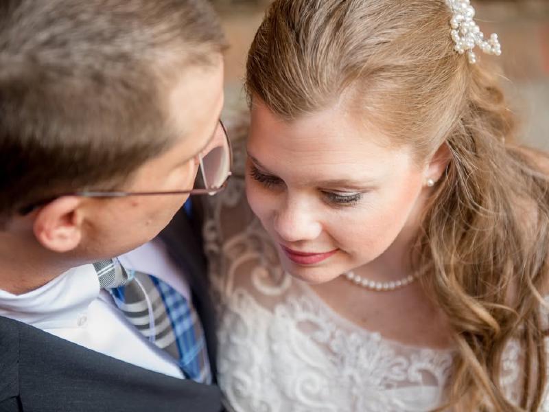 image from 10 years ago, we said "I do" to choosing each other