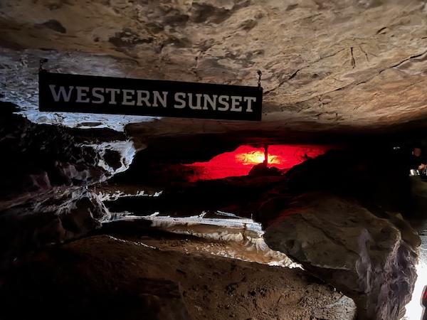 Western sunset – just beautiful!