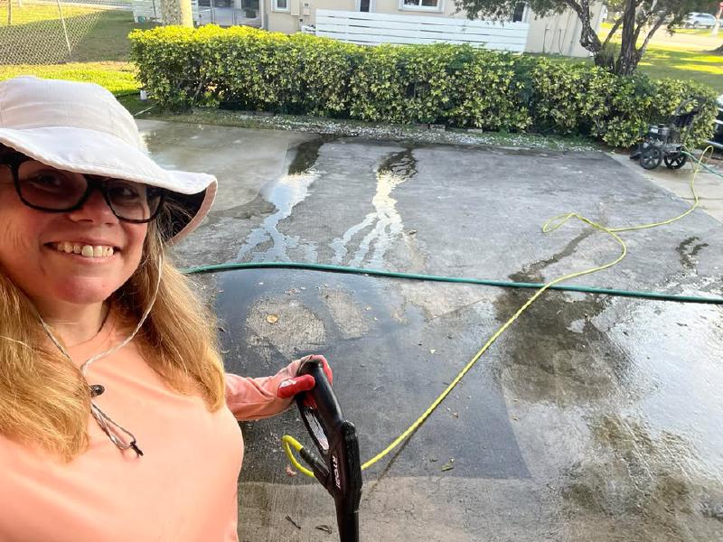 image from Cleaning Day: Van Wash and Family Driveway Projects