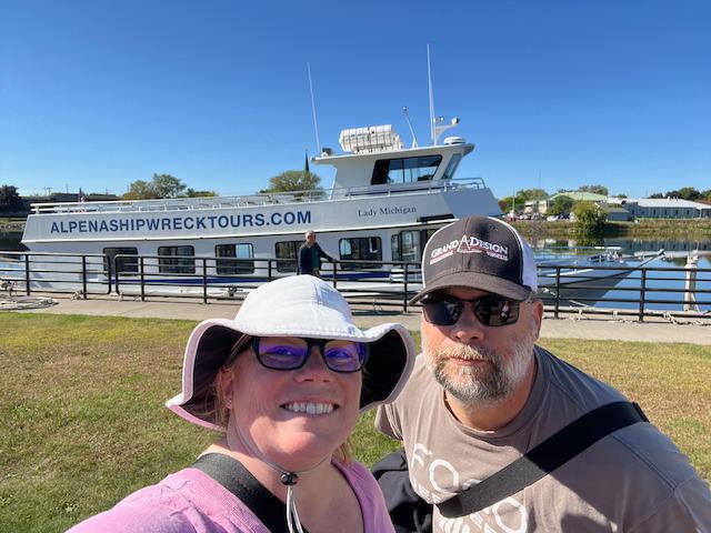 image from Exploring Shipwrecks in Thunder Bay's Glass Bottom Boat
