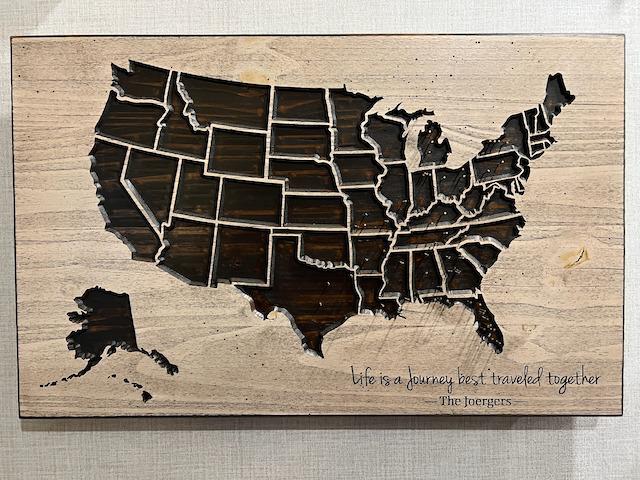 image from Finally got around to updating our travel map