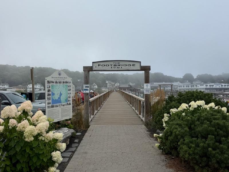 image from Fog Rolling Into Boothbay Harbor, Maine