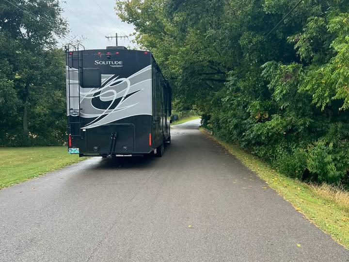 image from Low Branches Block Our Path in Tennessee