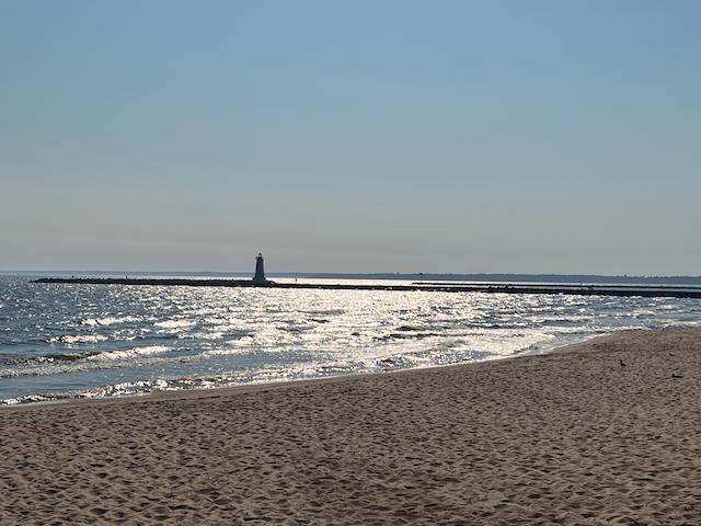 image from Manistique Lighthouse and Lake Michigan Shore Walk