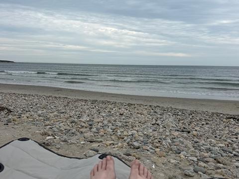 image from Our last day on the beach and we really lived it up