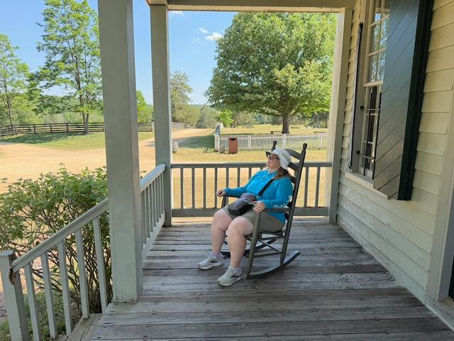 image from Relaxing at Appomattox Court House