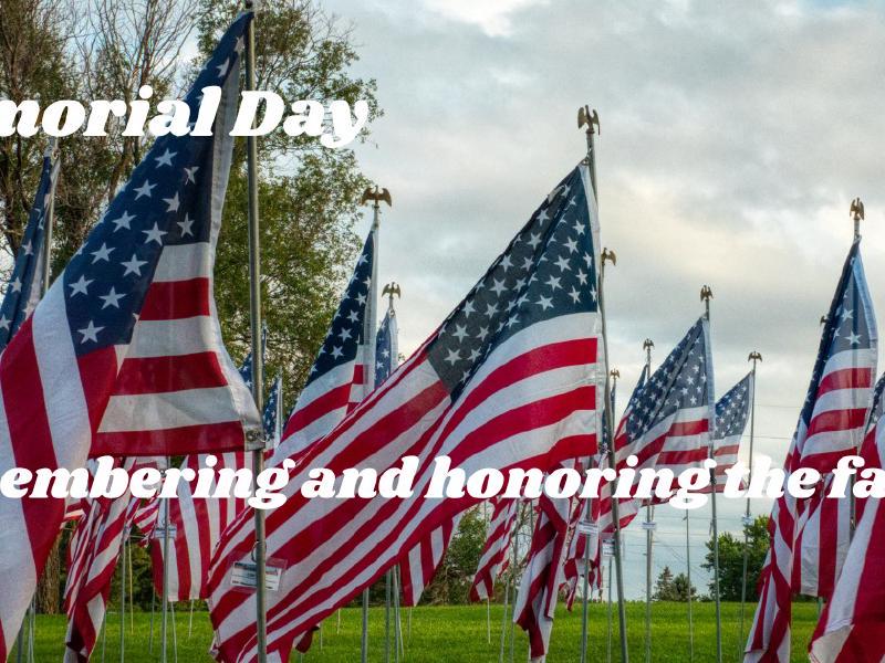 image from Today we remember and honor those who paid the ultimate sacrifice